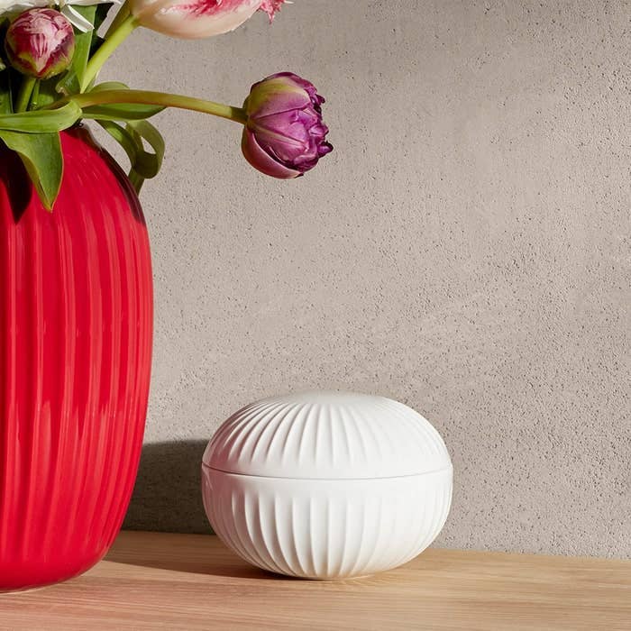 Kähler Porcelain Bonbonnière Candy Dish