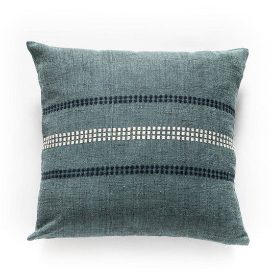 Handwoven Ethiopian Cotton Throw Pillow