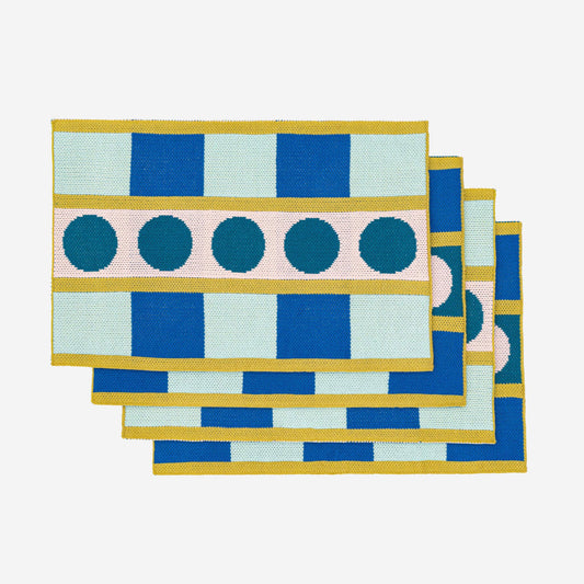 Stripe Dot Placemat Set